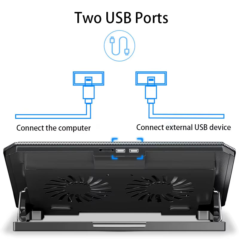 MetaCool Active Cooling Laptop Stand