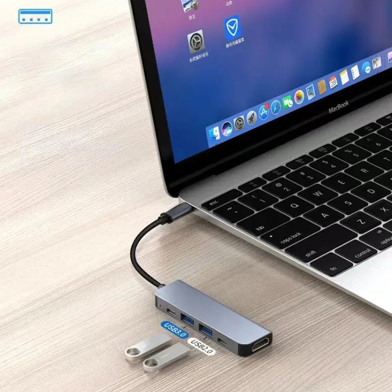 MetaCool 5-in-1 USB-C Hub