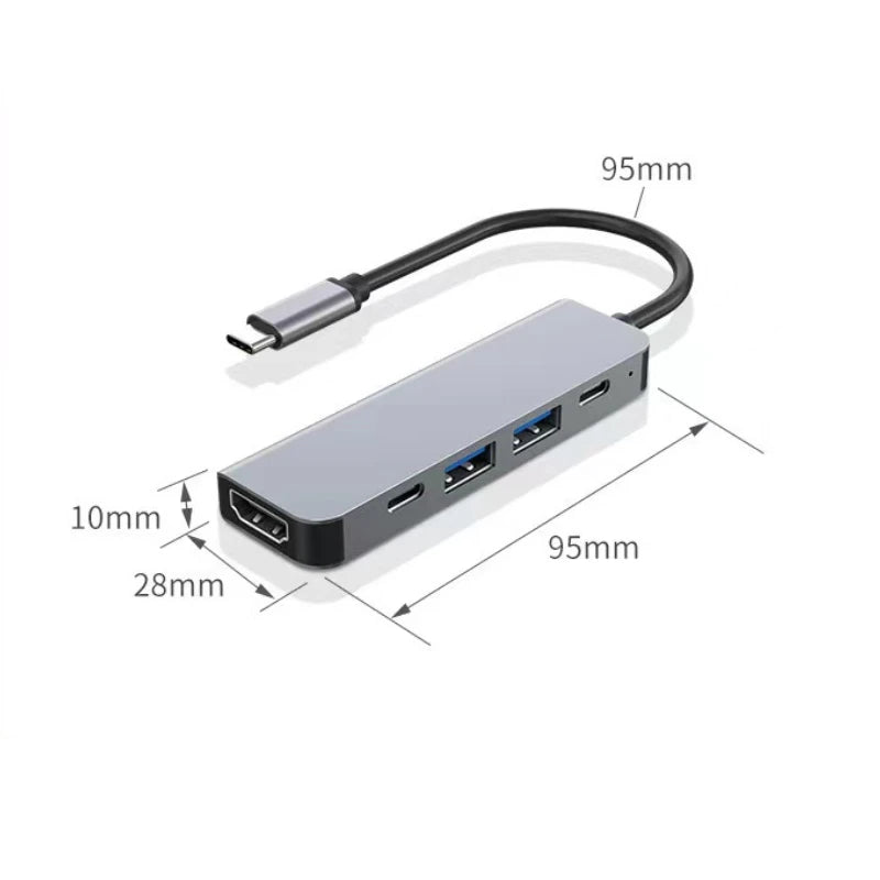 MetaCool 5-in-1 USB-C Hub